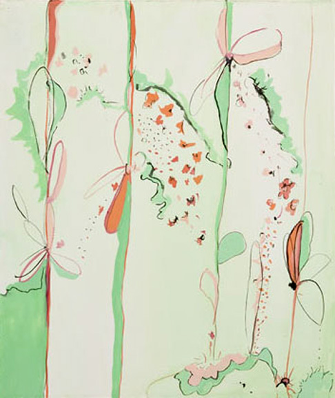 © 2025 Selena Beaudry. All rights reserved.  - Are those wind mills?, 17in  x 15in  — Water color, gouache, pencil on paper, 2006