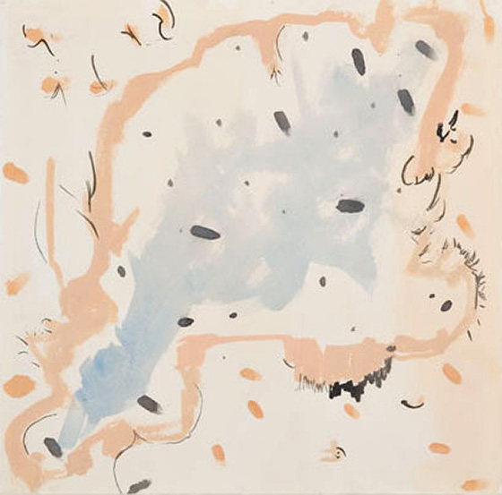 © 2025 Selena Beaudry. All rights reserved.  - Dot to Dot, 15in  x 15in  — Water color, gouache, pencil on paper, 2006