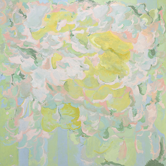 © 2025 Selena Beaudry. All rights reserved.  - Flutter, 60in  x 60in  — Oil on canvas, 2006