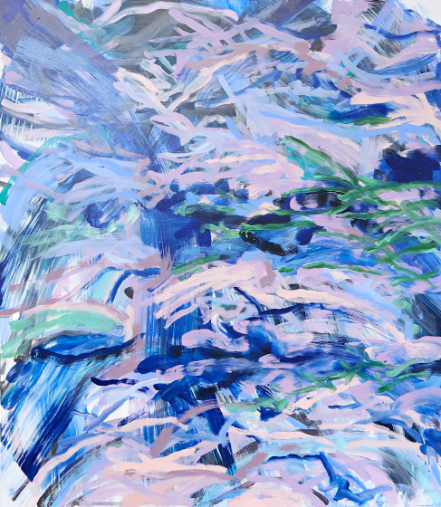 © 2025 Selena Beaudry. All rights reserved.  - Scratching Over, 42in  W x 48in  H — acrylic on linen