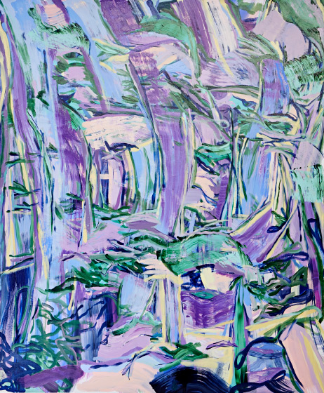 © 2025 Selena Beaudry. All rights reserved.  - Shoots and Laughter, 72in  W x 60in  H — acrylic on linen