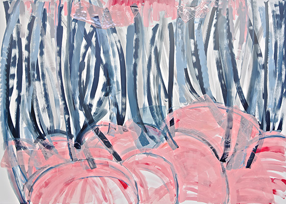 © 2025 Selena Beaudry. All rights reserved.  - Bulbs, 60in  x 84in  — Acrylic on linen, 2016
