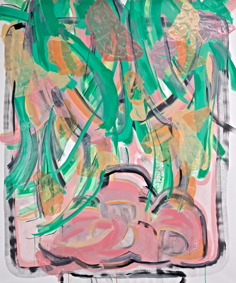 © 2025 Selena Beaudry. All rights reserved.  - Swooned, 72in  x 60in  — Acrylic on linen, 2015