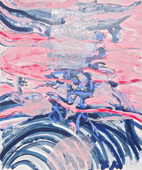 © 2025 Selena Beaudry. All rights reserved.  - Swump, 72in  x 60in  — Acrylic on linen, 2016
