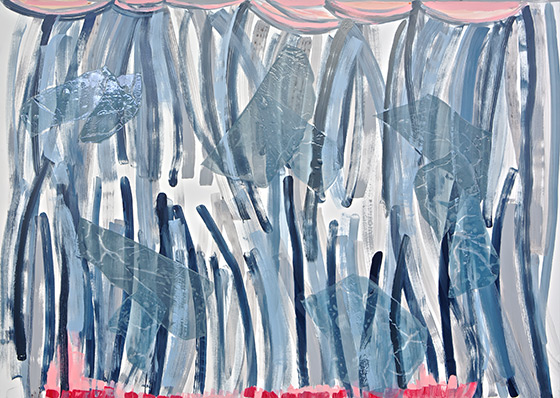 © 2025 Selena Beaudry. All rights reserved.  - Trees, 60in  x 84in  — Acrylic on linen, 2016