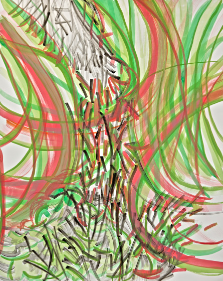 © 2025 Selena Beaudry. All rights reserved.  - Tapped,  — Gouache on paper, 2015