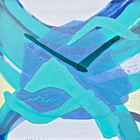 © 2025 Selena Beaudry. All rights reserved.  - Arcs, 18in  x 18in  — Acrylic on board, 2015