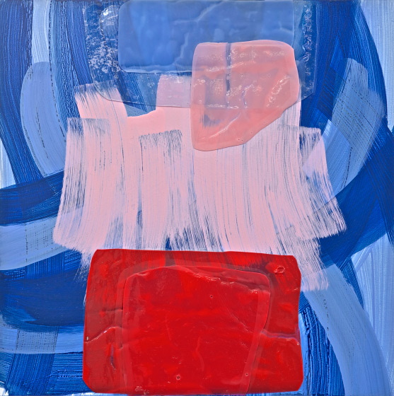 © 2025 Selena Beaudry. All rights reserved.  - Boxing, 18in  x 18in  — Acrylic on board, 2015