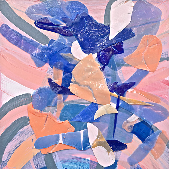 © 2025 Selena Beaudry. All rights reserved.  - It's a boom, 18in  x 18in  — Acrylic on board, 2015