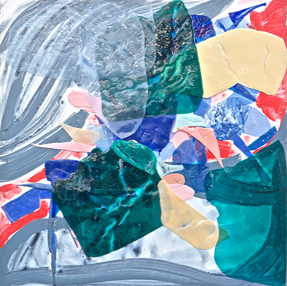 © 2025 Selena Beaudry. All rights reserved.  - Parts, 18in  x 18in  — Acrylic on board, 2015