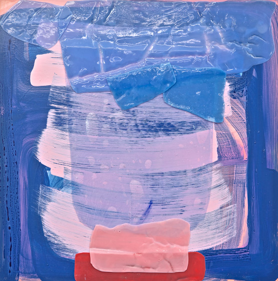 © 2025 Selena Beaudry. All rights reserved.  - Pointing down, 18in  x 18in  — Acrylic on board, 2015