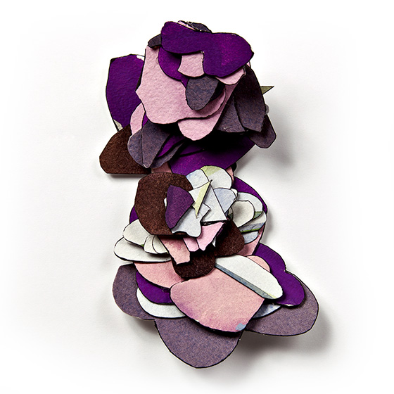 © 2025 Selena Beaudry. All rights reserved.  - Wobble, Dimensions variable — Cut Paper, gouache, watercolor, and acrylic, 2011